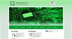 Desktop Screenshot of alfaservices.com